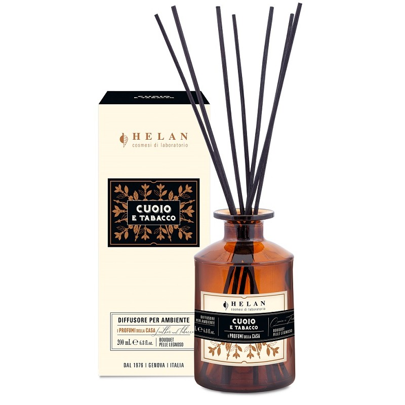 I PROFUMI DELLA CASA CUOIO E TABACCO BASTONCINI AROMATICI 200ML