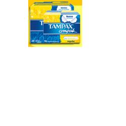  TAMPAX COMPAK REGULAR 16 PEZZI 