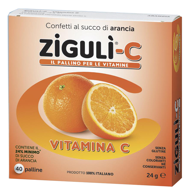 falqui prodotti farmac. srl ziguli c arancia 40 confetti 24 g