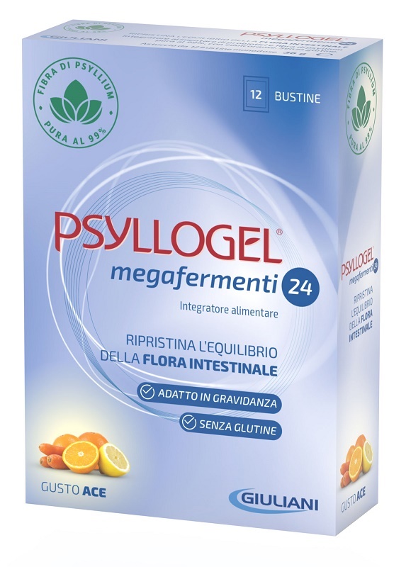 Image of PSYLLOGEL MEGAFERMENTI 24 ACE 12 BUSTE 3 G 
