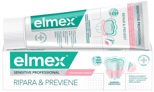 alfasigma spa dentifricio elmex sensitive ripara & previene 75 ml
