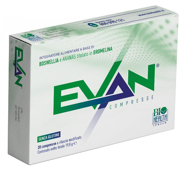 Image of EVAN 20 COMPRESSE RETARD 8058341430026