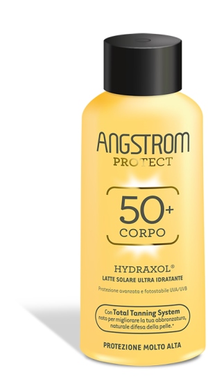 chefaro pharma italia srl angstrom protect hydraxol latte solare ultra protezione 50+ 200 ml